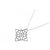 Autre Marque Collana in oro bianco 10K e diamanti Argento - vista 3