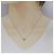 Autre Marque Collana a nastro in platino e diamanti Argento - vista 6