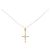 Autre Marque Collana con Croce di Diamanti Au750 D'oro