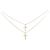 Autre Marque Collana con Croce Au750 D'oro