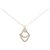 Autre Marque Collana con Diamanti Au750 D'oro