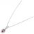 Autre Marque Collana in Spinello e Diamante Pt950/Pt850 Argento - vista 2