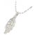 Autre Marque Collana in platino e diamanti Argento - vista 4