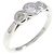 Autre Marque Pt900 Platin Diamantring Silber