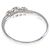 Autre Marque Pt900 Platin Diamantring Silber - Ansicht 3