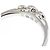 Autre Marque Pt900 Platin Diamantring Silber - Ansicht 4