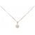 Autre Marque Collana Fiore in Diamanti Au750 D'oro