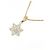 Autre Marque Collana Fiore in Diamanti Au750 D'oro - vista 3