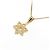 Autre Marque Collana Fiore in Diamanti Au750 D'oro - vista 4