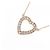 Autre Marque Collana Cuore di Diamanti Au750 Rosa - vista 3