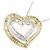 Autre Marque Collar de diamantes bitono Au750 Dorado - vista 3