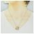 Autre Marque Collar de diamantes bitono Au750 Dorado - vista 6