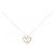 Autre Marque Collana Heart Beryl in Au750 Rosa