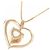 Autre Marque Collana Heart Beryl in Au750 Rosa - vista 4