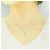 Autre Marque Collana a Fiore in Oro Bianco K14 e Diamanti Argento - vista 6