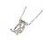 Autre Marque Collana con Diamanti Pt950 Pt850 Argento - vista 4