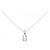 Autre Marque Collana con Diamanti Au750 Argento