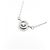 Autre Marque PT900 Solitär-Diamantkette Silber - Ansicht 4