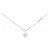 Autre Marque Collana con diamante Au750 D'oro