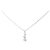 Autre Marque Collar de Diamante PT950/PT850 Plata