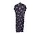 Isabel Marant Etoile Kleid mit Marineblauem Muster - Ansicht 2