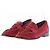 Mocasines J.Crew de ante rojo Talla 7 Roja