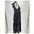 Autre Marque ASCENO Kleid mit Punkten Schwarz - Ansicht 3