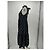 Autre Marque ASCENO Kleid mit Punkten Schwarz - Ansicht 4