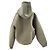 Autre Marque THE FRANKIE SHOP Pullover aus Baumwolle Khaki - Ansicht 2