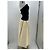 Autre Marque Vestido palabra de honor ANNA QUAN de algodón blanco - vista 3
