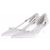 Zapatos slingback Prada de piel blanca talla 40 Blanco