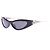 Swarovski Gafas de sol negras con strass Negro