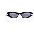 Swarovski Gafas de sol negras con strass Negro - vista 3