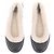 Ugg Schwarze gefütterte Ballerinas - Ansicht 4