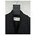 Saint Laurent Abrigo largo de lana azul marino Negro - vista 3