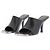 Burberry Mule aperte nere Nero
