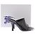 Burberry Mule aperte nere Nero - vista 8