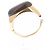 Saint Laurent Bracciale rigido dorato D'oro - vista 2