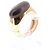 Saint Laurent Bracciale rigido dorato D'oro - vista 3