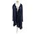 Autre Marque Vestido de seda azul DESIGN XL