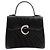 Borsa a mano Cartier in pelle nera Nero