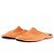 Charvet Pantofole in scamosciato arancione