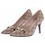 Gucci Monogramm Pumps Beige Stoff Größe 37