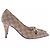Gucci Monogramm Pumps Beige Stoff Größe 37 - Ansicht 2