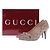 Gucci Monogramm Pumps Beige Stoff Größe 37 - Ansicht 7