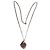 Collana Tiffany & Co. Return to Tiffany in argento sterling con pendenti a cuore Silver hardware