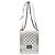 Borsa a tracolla Chanel Boy Line AS0130 Argento