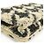 Chanel Chain Wallet in tweed nero beige oro D'oro - vista 3