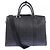 Borsa Christian Dior nera e grigia Marrone Nero