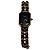 Chanel Première Uhr in Goldoptik und Leder Schwarz Golden